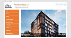 Desktop Screenshot of ambiente-inmobiliario.com